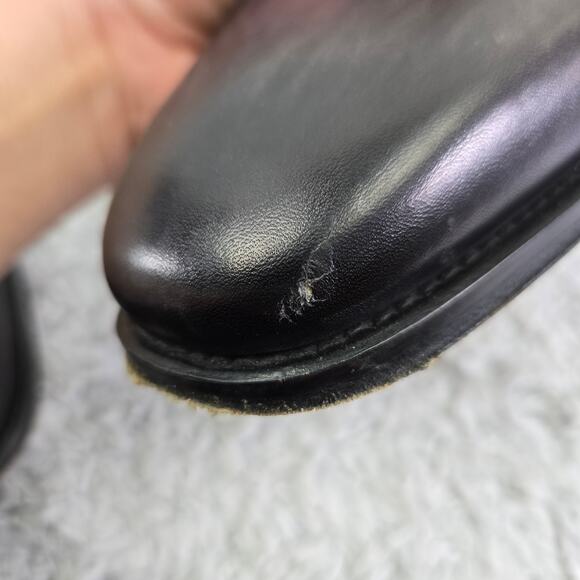 Saks Fifth Avenue by Magnanni Gray Smooth Leather Casual Chelsea Boot Mens 12 M - Picture 8 of 16